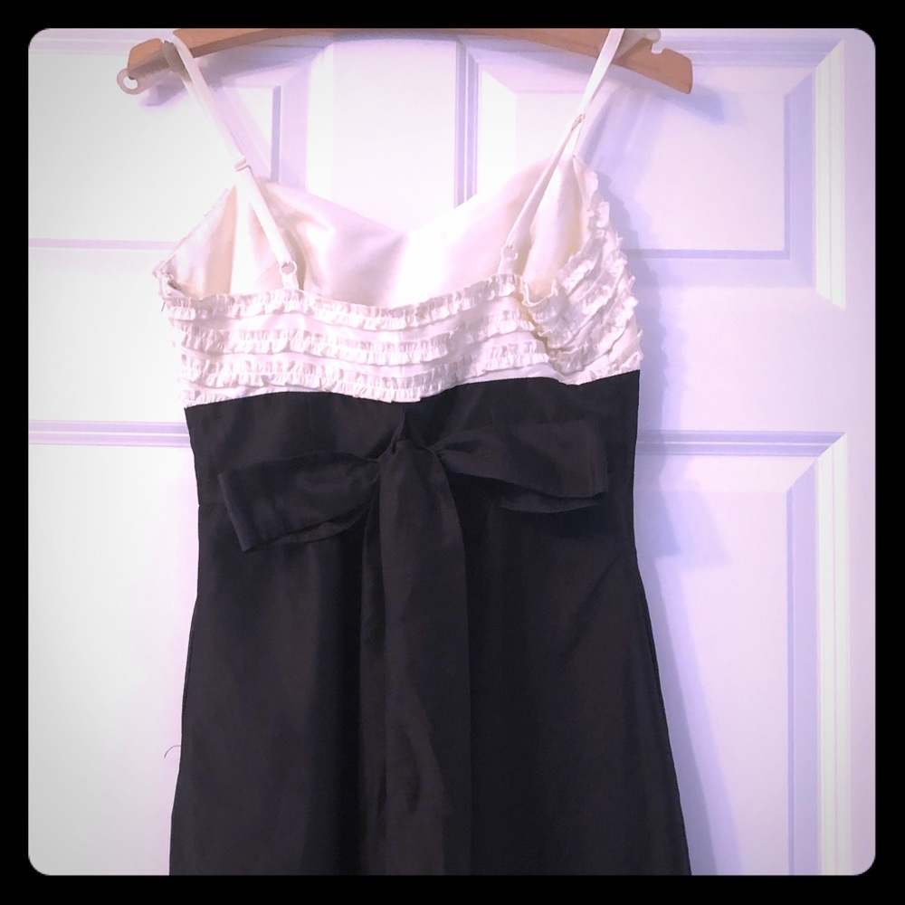 Black & Cream cocktail dress by Laundry - perfect
